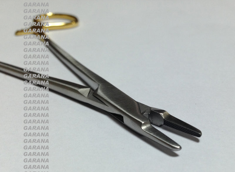 Ryder Needle Holder Forceps 6" (15cm) Tip Length 1 cm