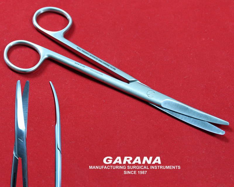 Mayo Scissor 6.75" Curved