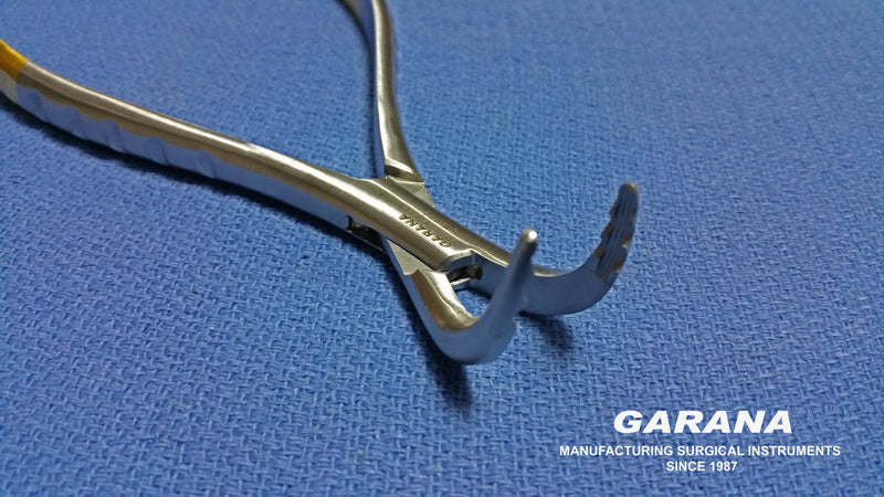 Fish Hook Upper Root Tip Extracting Forceps Atraumatic