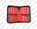 8 Pcs Swiss Jewelry Style Precision Micro Forceps Tweezers Set Kit